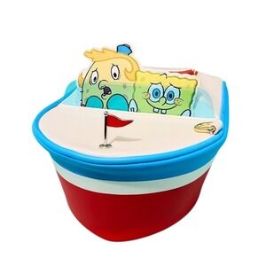 Loungefly Nickelodeon Spongebob SquarePants 25th Anniversary Crossbody‎ Bag New
